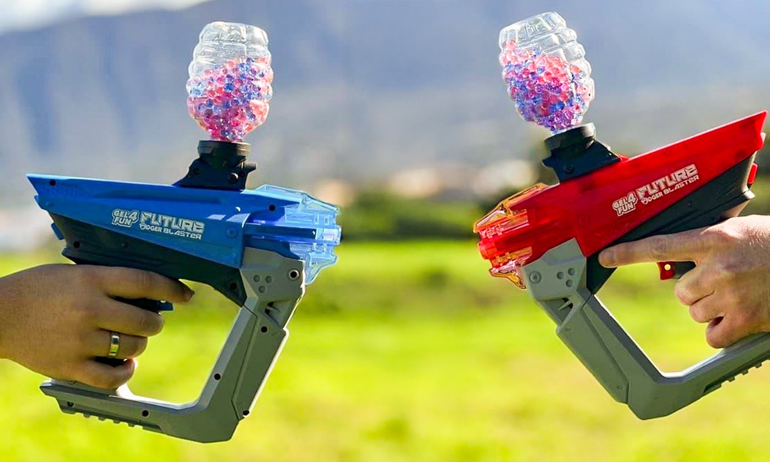 Partida de Gel Ball para 1, 2 o 4 personas con marcadoras electrónicas