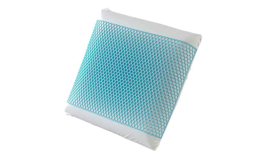 Image 8: Almohada de espuma viscoelástica y estructura alveolar, de Sampur