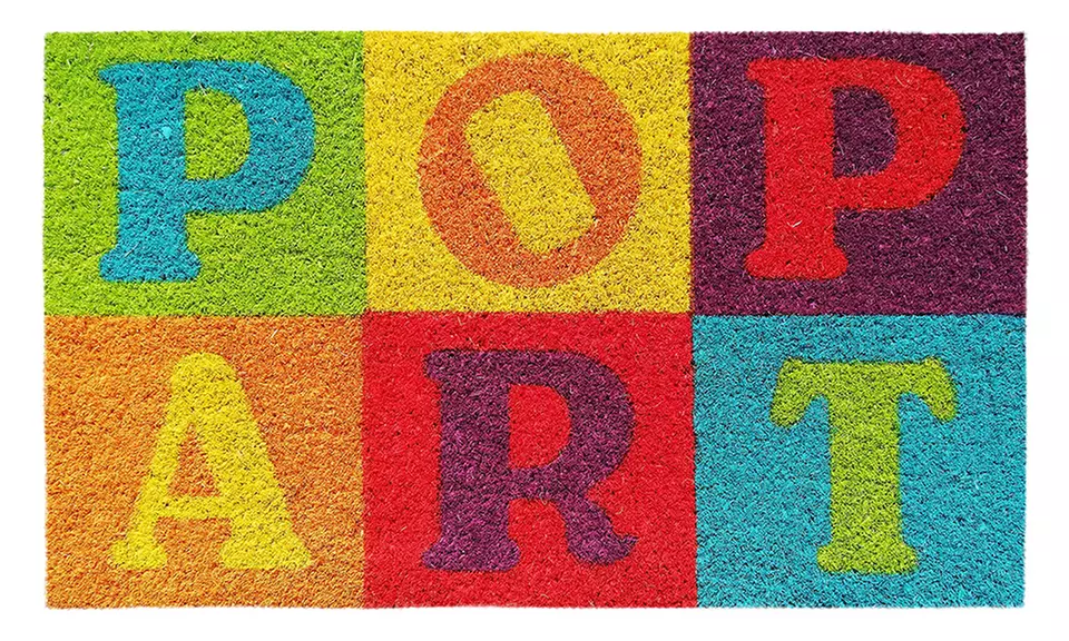 Zerbino in cocco con retro antiscivolo