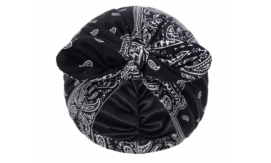 Image 2: Turbante da donna in poliestere