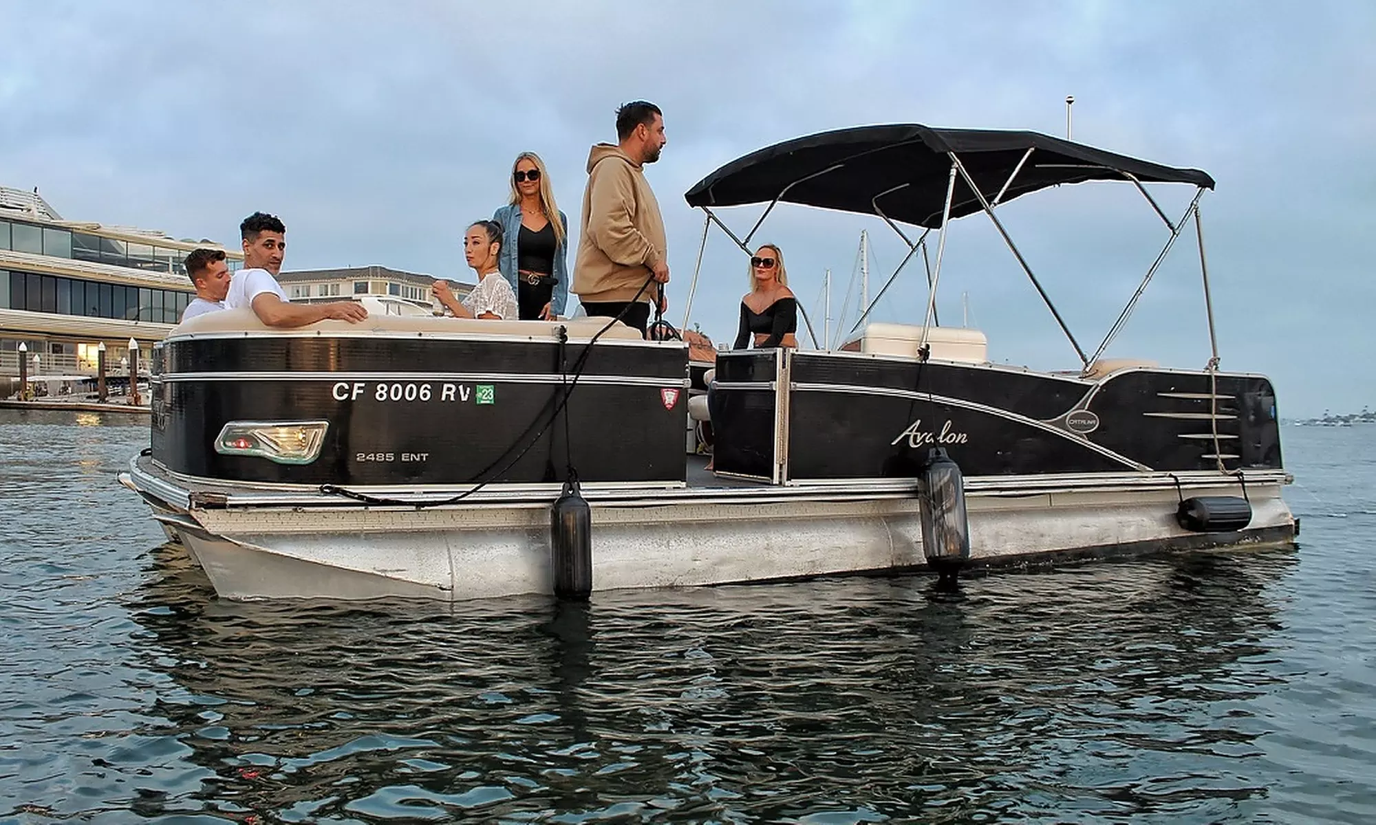 Privae Pontoon Newport Fun Tours - From $439.56 - Newport Beach | Groupon
