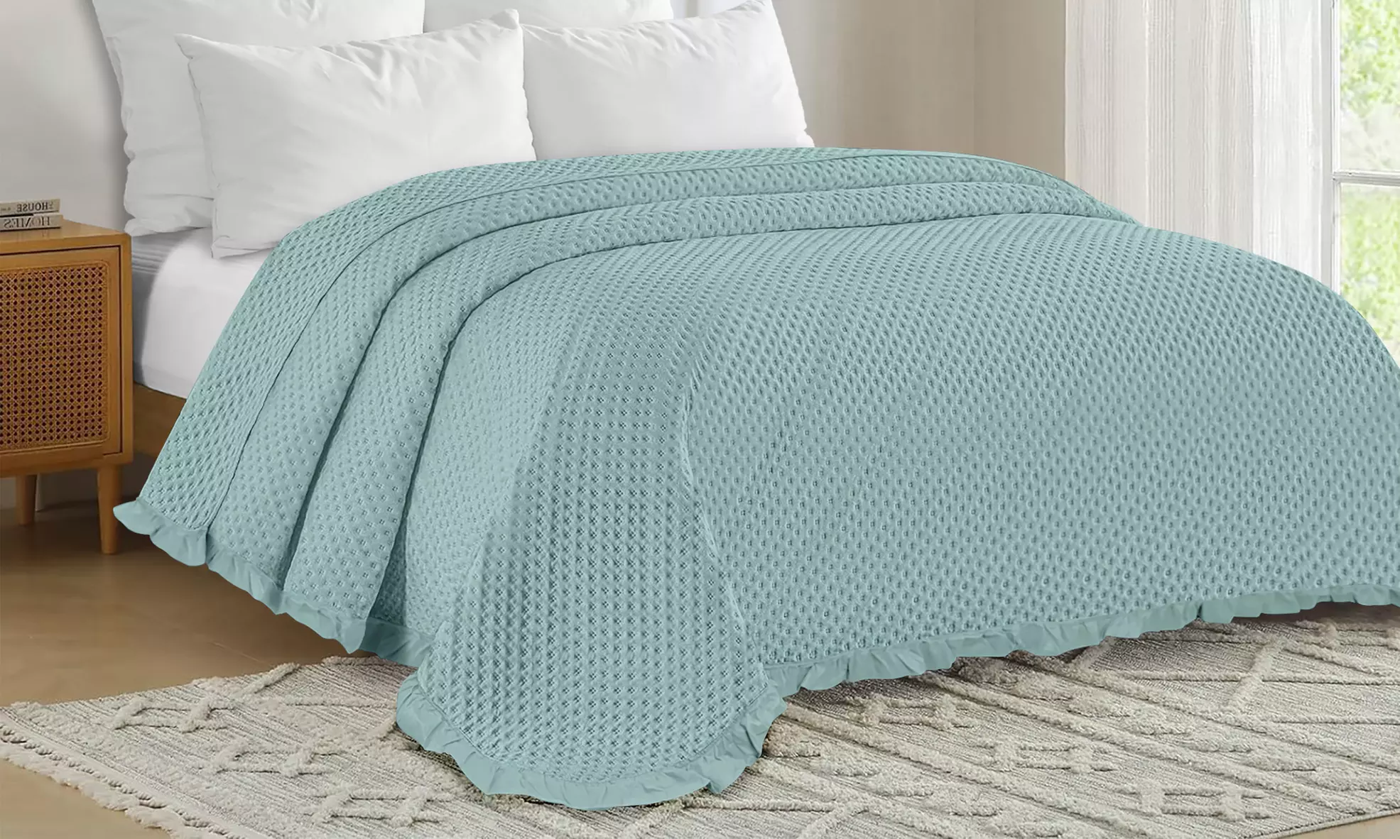 Gesteppte Tagesdecke