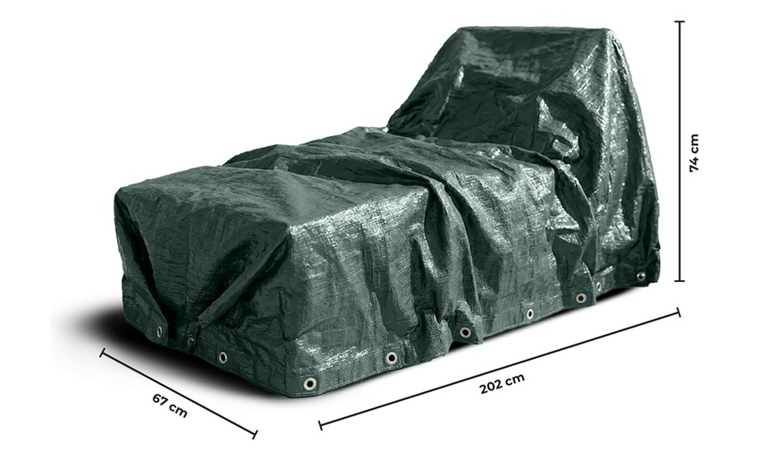 Image 16: Housse de protection pour barbecue, mobilier de jardin ou parasol