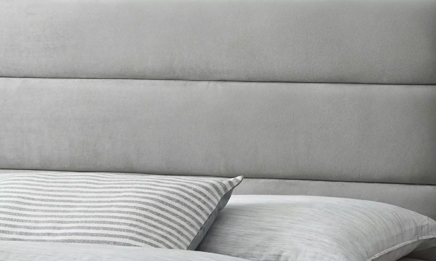 Neptune Upholstered Bed Frame with Optional Pocket Sprung Mattress