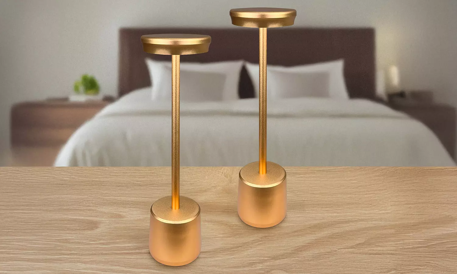 Lot de 2 lampes LED design moderne