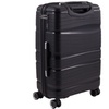 Image 15: Four Piece PP Suitcase Set with Silent Wheels & Password Lock