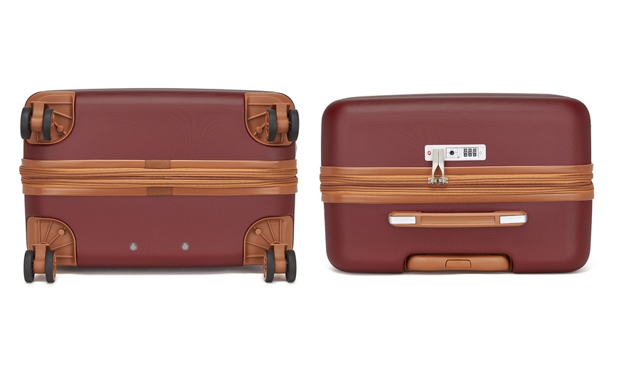 Image 13: 1x oder 3x Kono Hartschalen-Reisekoffer