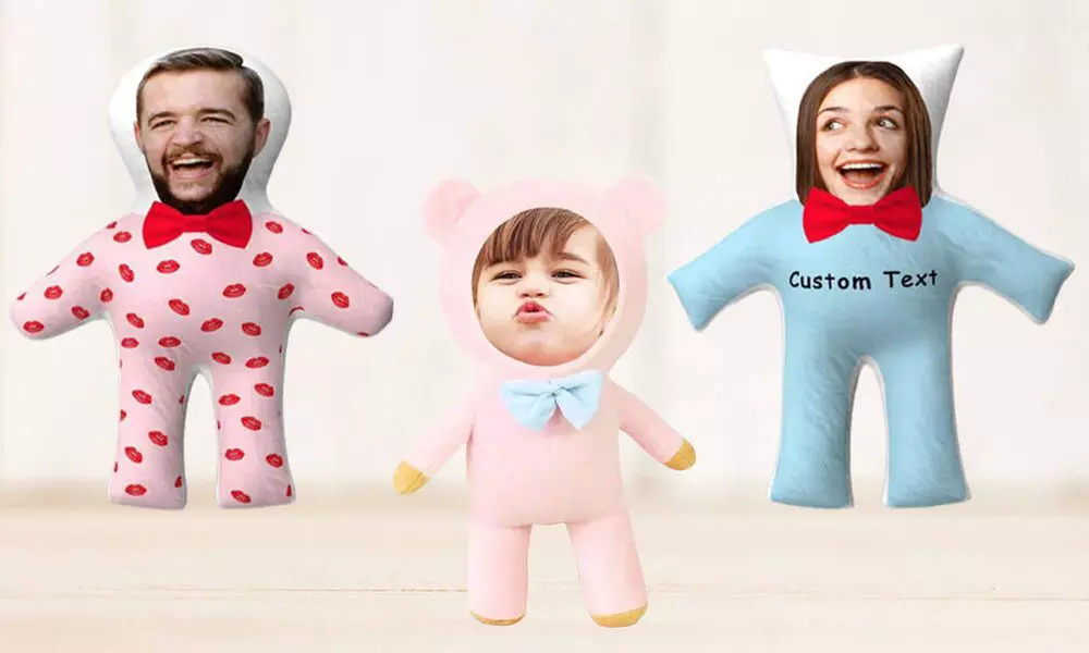 Gepersonaliseerd kussen/knuffel