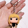Image 3: Four-Piece Taylor Swift Doll Keychains in Eco-Friendly Silicone 