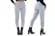 Women's Smart Check Print Stretch Trousers - Image 6