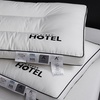 Image 10: 100% Cotton Five Star Hotel Pillow 2 Pack Set