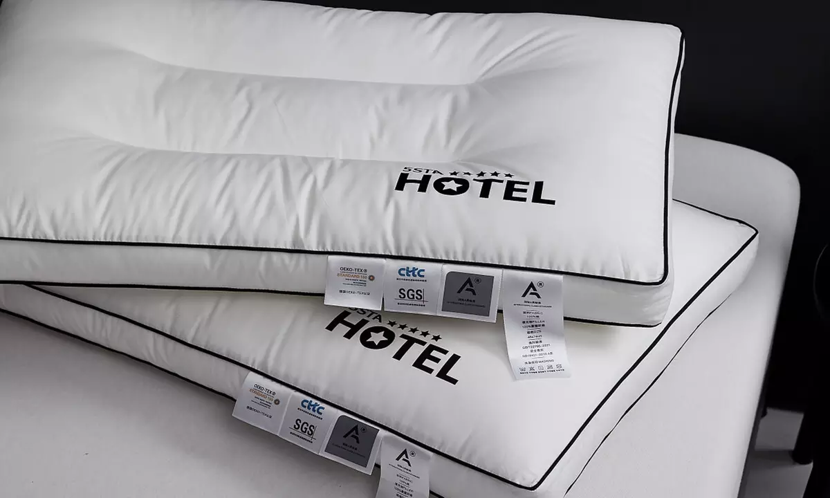 100% Cotton Five Star Hotel Pillow 2 Pack Set
