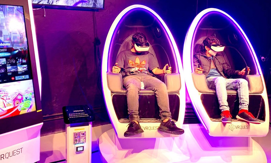 Image 4: Experience The Thrilling Virtual Reality Arcade For Up to Four Players