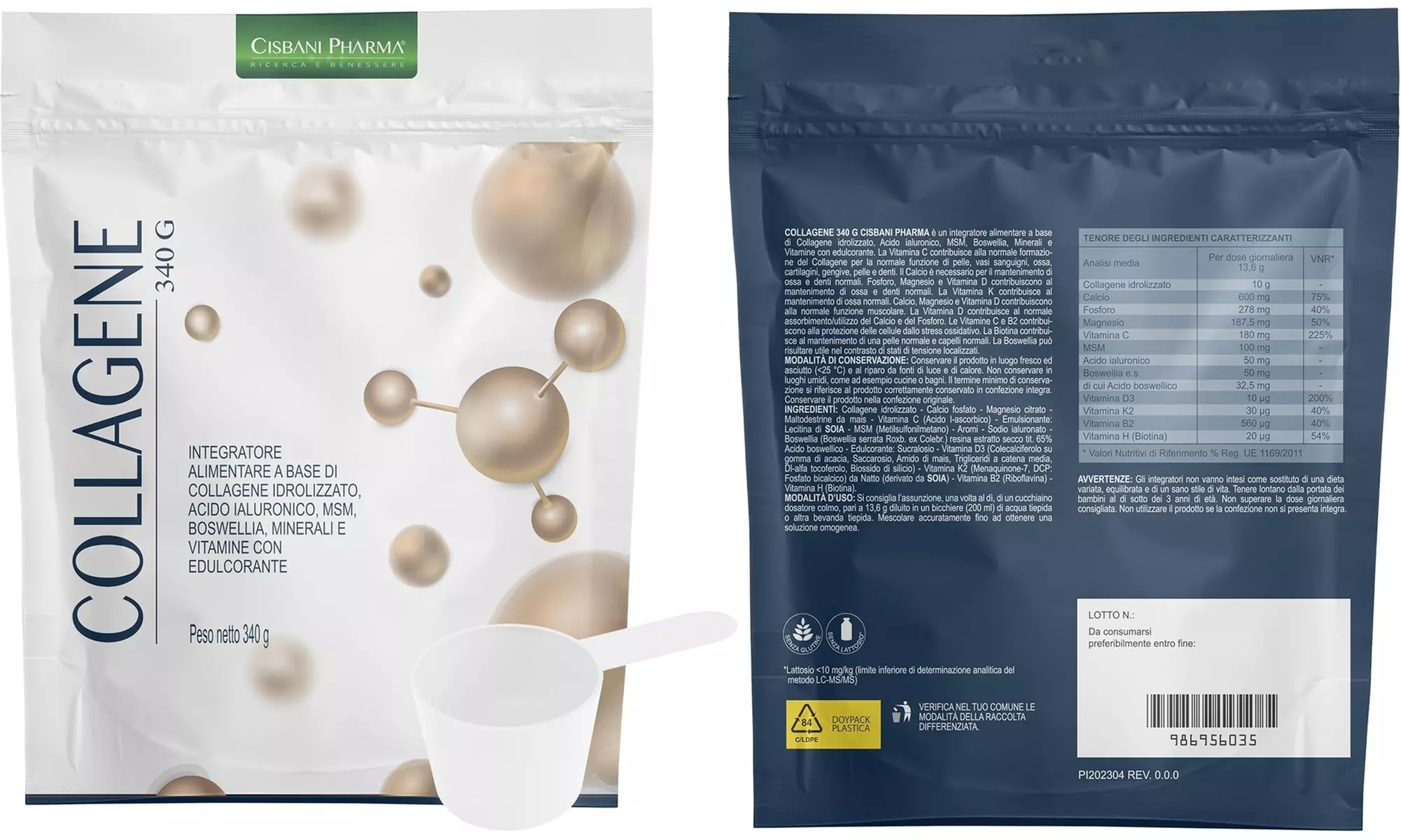 Collagene e Integratori alimentari Cisbani