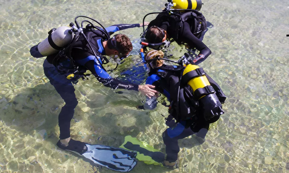 Dive into Adventure: Scuba Lesson for Two or Four People