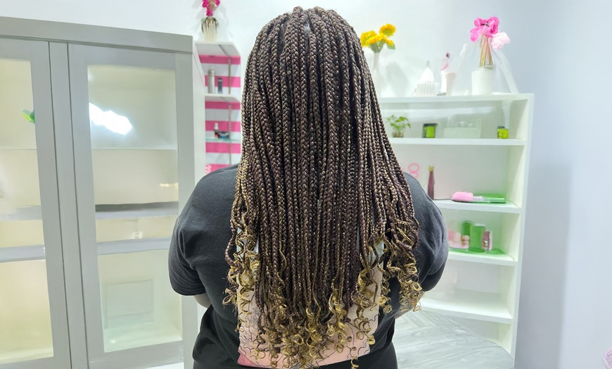 Image 5: Big, Medium or Small Braids with Hair Wash and Blow Dry