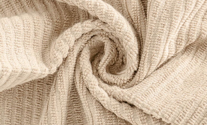 Image 25: Set di 5 asciugamani in puro cotone