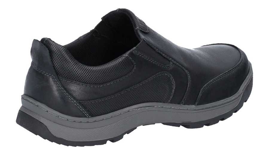 Image 4: Hush Puppies Jasper Slip-On Men's Leather Shoes