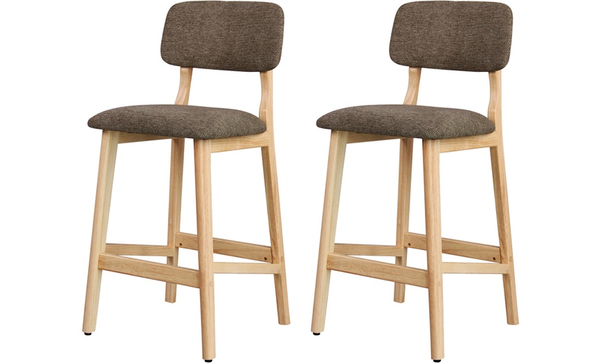Image 11: Lot de 2 chaises de bar "Clyde" de Doosense 