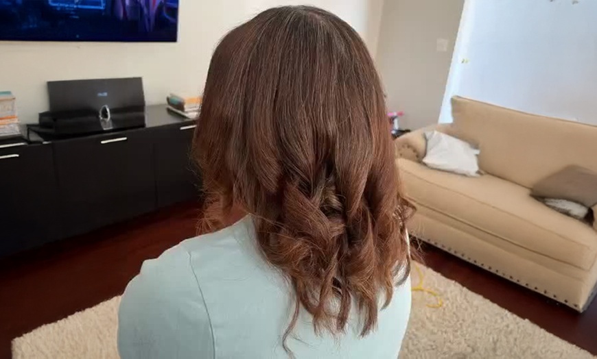Image 4: One, Two, or Three Silk Press + Wash and Blow Dry Sessions (2 HR Each)
