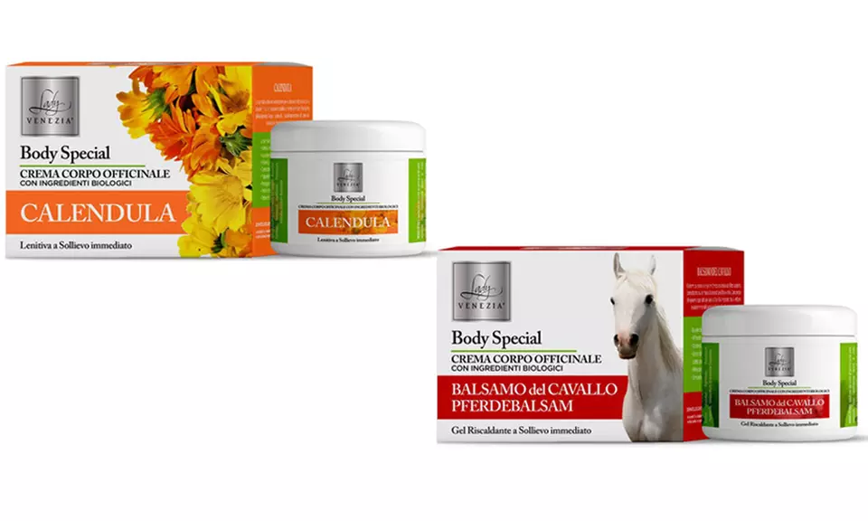 2 confezioni di crema corpo