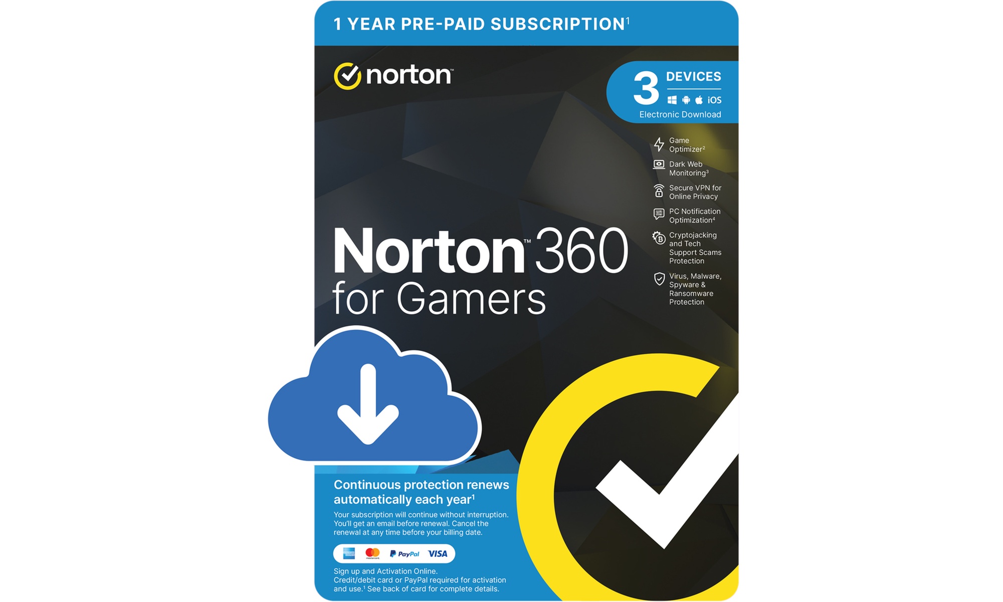 Norton AntiVirus Plus, VPN Standard, 360 Standard, Deluxe o. Gamers