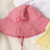 Image 10: Personalized Embroidered Hats or Baby Sun Hats at Justyling