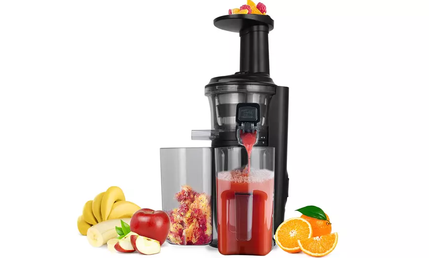 Image 16: 800W Stainless Steel Juicer / Electric Juice Extractor 1L Jug Glass