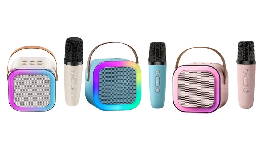 Image 8: Wireless Portable Mini Karaoke Machine