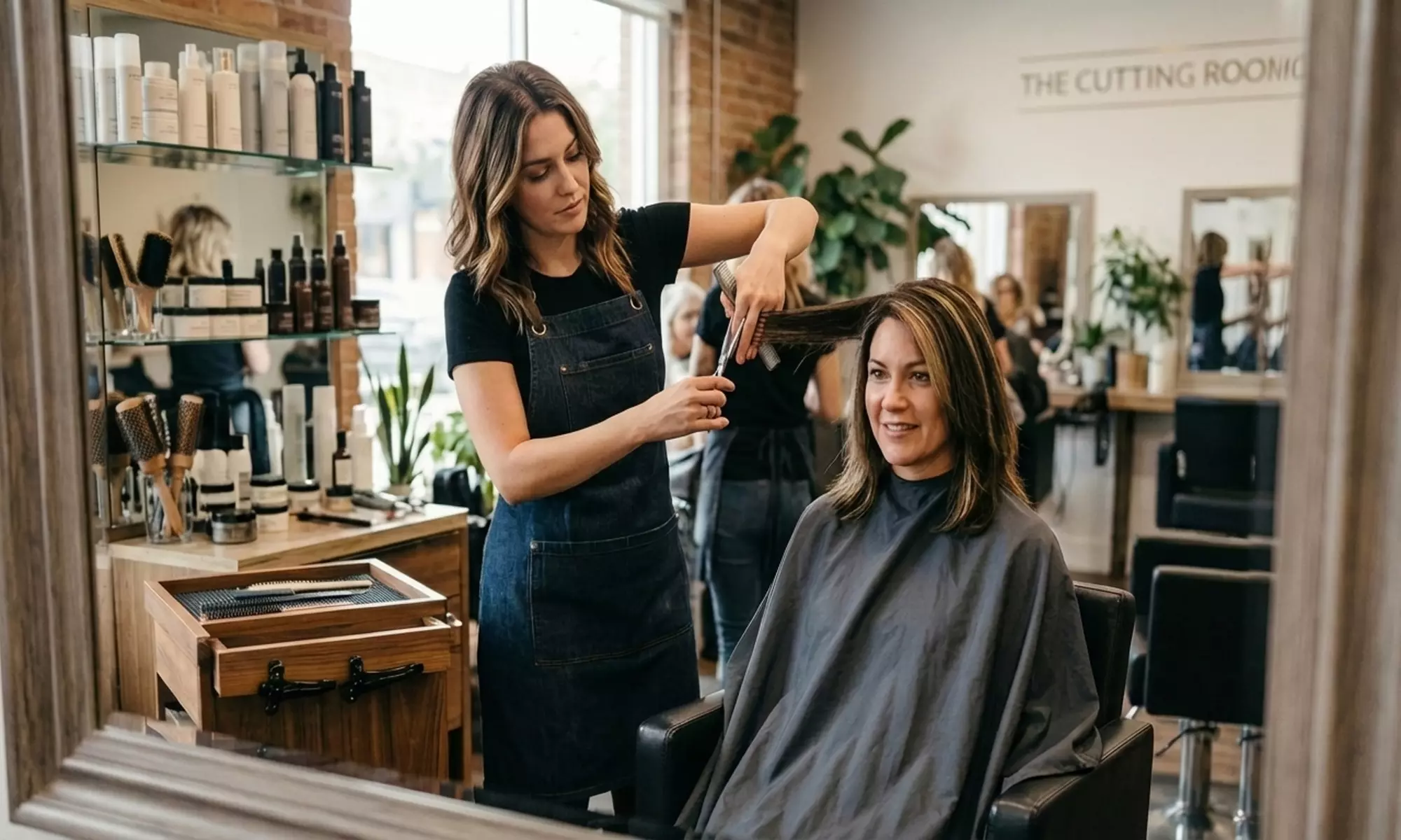 Haircut with Shampoo and Styling or Conditioning Treatment Options