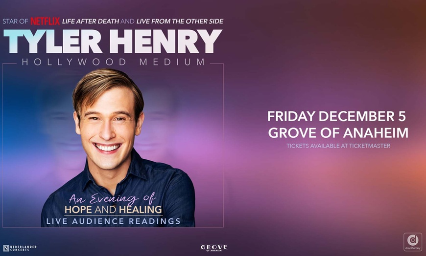 Image 1: Tyler Henry – The Hollywood Medium - Up to 50% Off