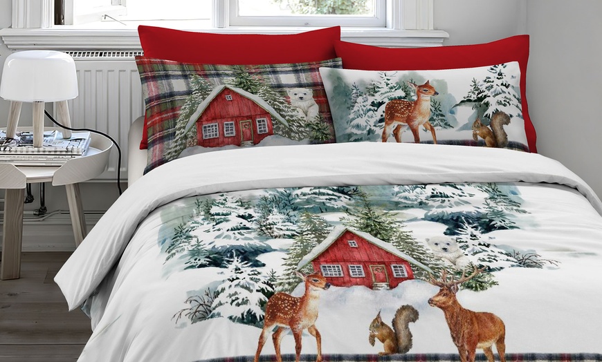 Image 1: Copripiumino matrimoniale in stampa digitale