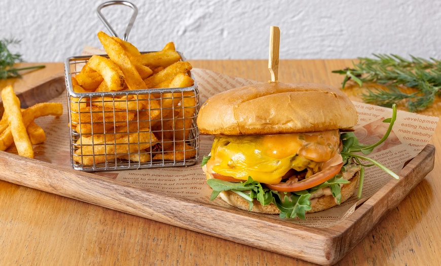 Image 2: Choice of Burger with Magic Dust Fries and Drink for 1, 2, 3 or 4