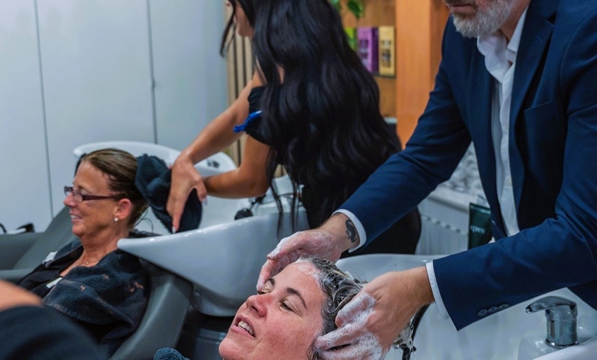 Image 3: Transform Your Look with a Haircut and Style