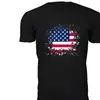 Flag Burst - Black