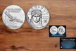 2022 One Trillion Dollar Tribute Proof Coin 1 oz Silver Nickel Plated 39 mm - Second Medium