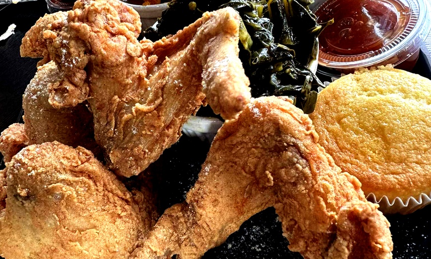 Image 1: Indulge in $40, $70 or $100 Worth of Soul Food Delights
