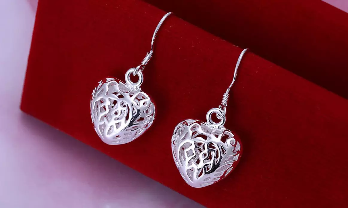 Sterling Silver Drop Dangle Earrings - Multiple Styles