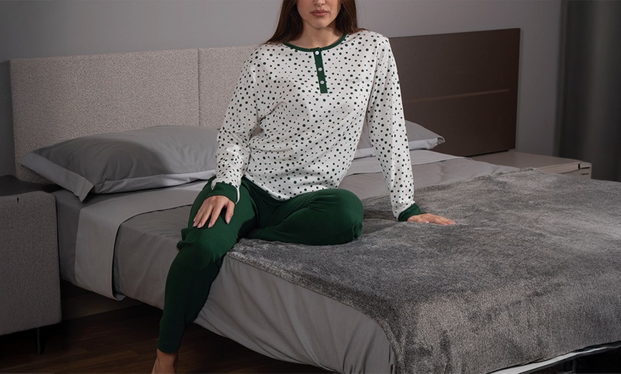 Image 1: Pyjama Coconuda, De Fonseca ou Nottingham en coton interlock