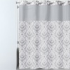 Image 13: Clearance Hookless Quick-Fit Shower Curtain