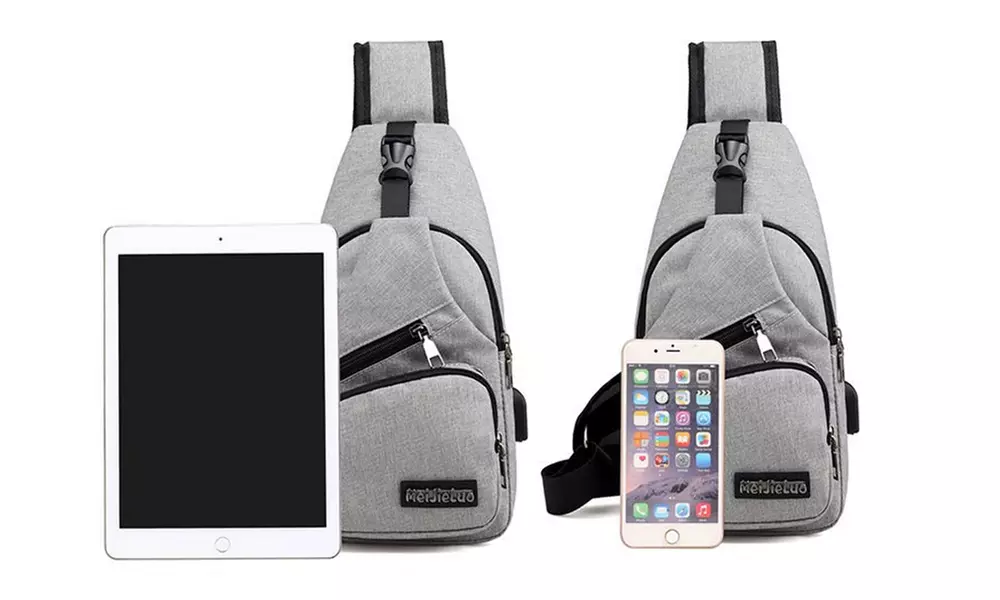 1 of 2 crossbody borsttas