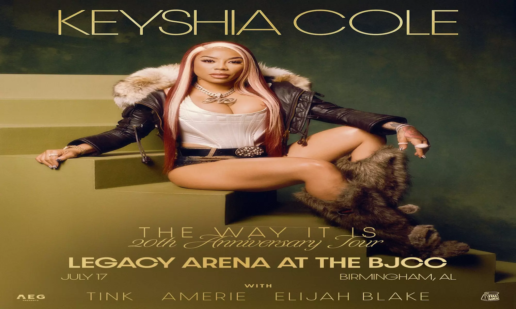 Keyshia Cole: The Way It Is 20th Anniversary Tour W/ Tink, Amerie, & Elijah Blake July 17 at 7 p.m. - Primary Image