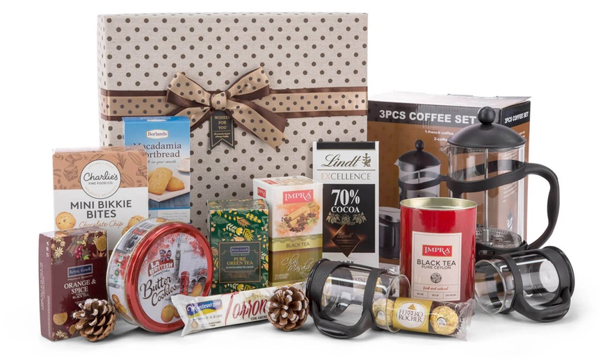 Image 3: Luxurious Hampers with Premium Chocolates, Wines & Gourmet Treats