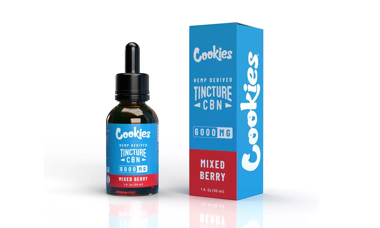 Cookies CBN Tincture 6000mg - Mixed Berry