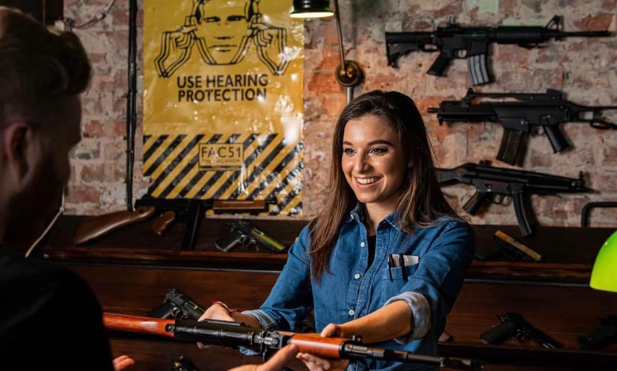 Image 15: Shooting Simulator Thrill with Drinks for 2 or 4 Guests