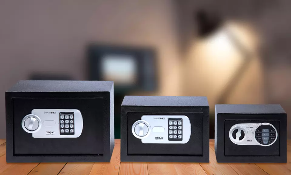 Coffre-forts avec code + clés sécurité, différentes tailles au choix - Primary Image
