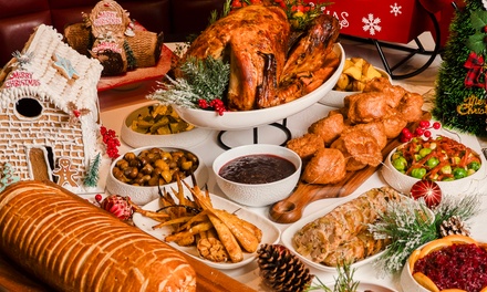 Six to Eight People Whole Roasted Turkey Takeaway with Side Dishes - Kris With a View at 5* Park Regis Kris Kin Hotel Dubai