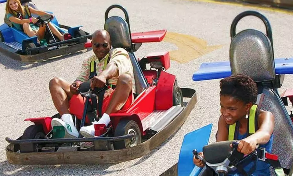 Four Hour Unlimited Rides and Mini Golf at Malibu Norcross