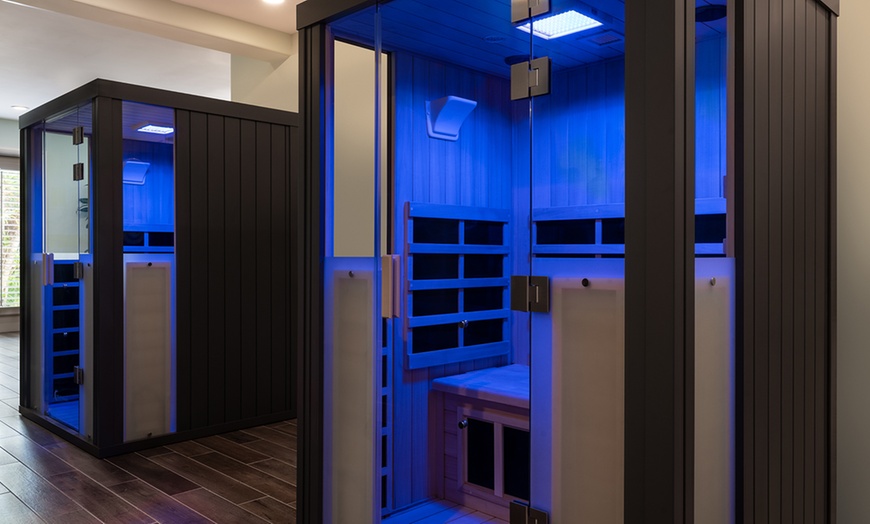 Image 5: Recharge & Rejuvenate with Red Light Therapy & Infrared Sauna sessions