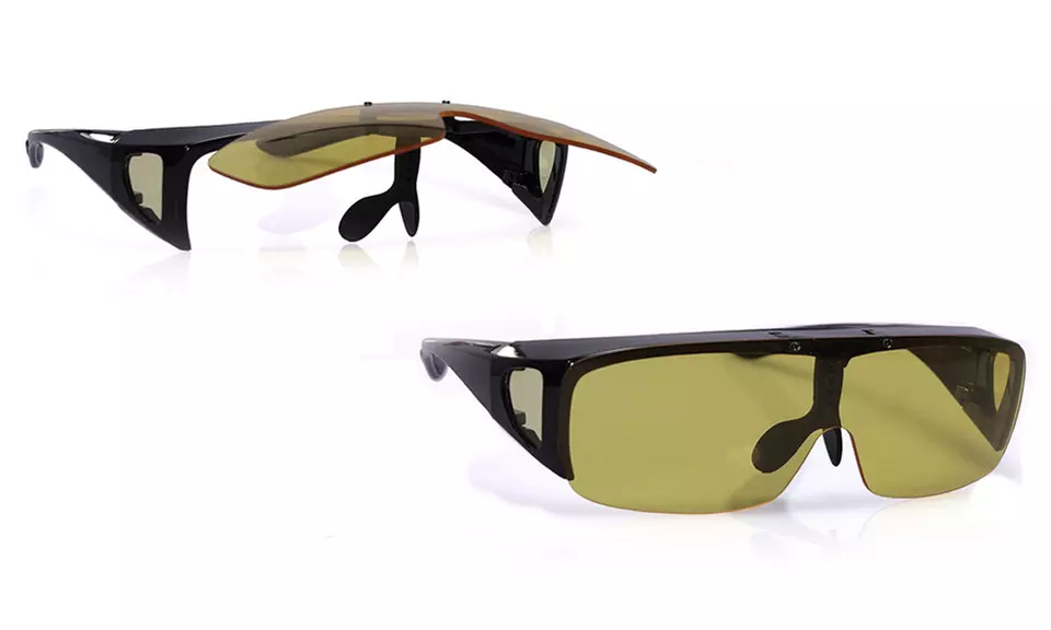 1 ou 2 paires de lunettes vision nocturne et intempéries - Primary Image